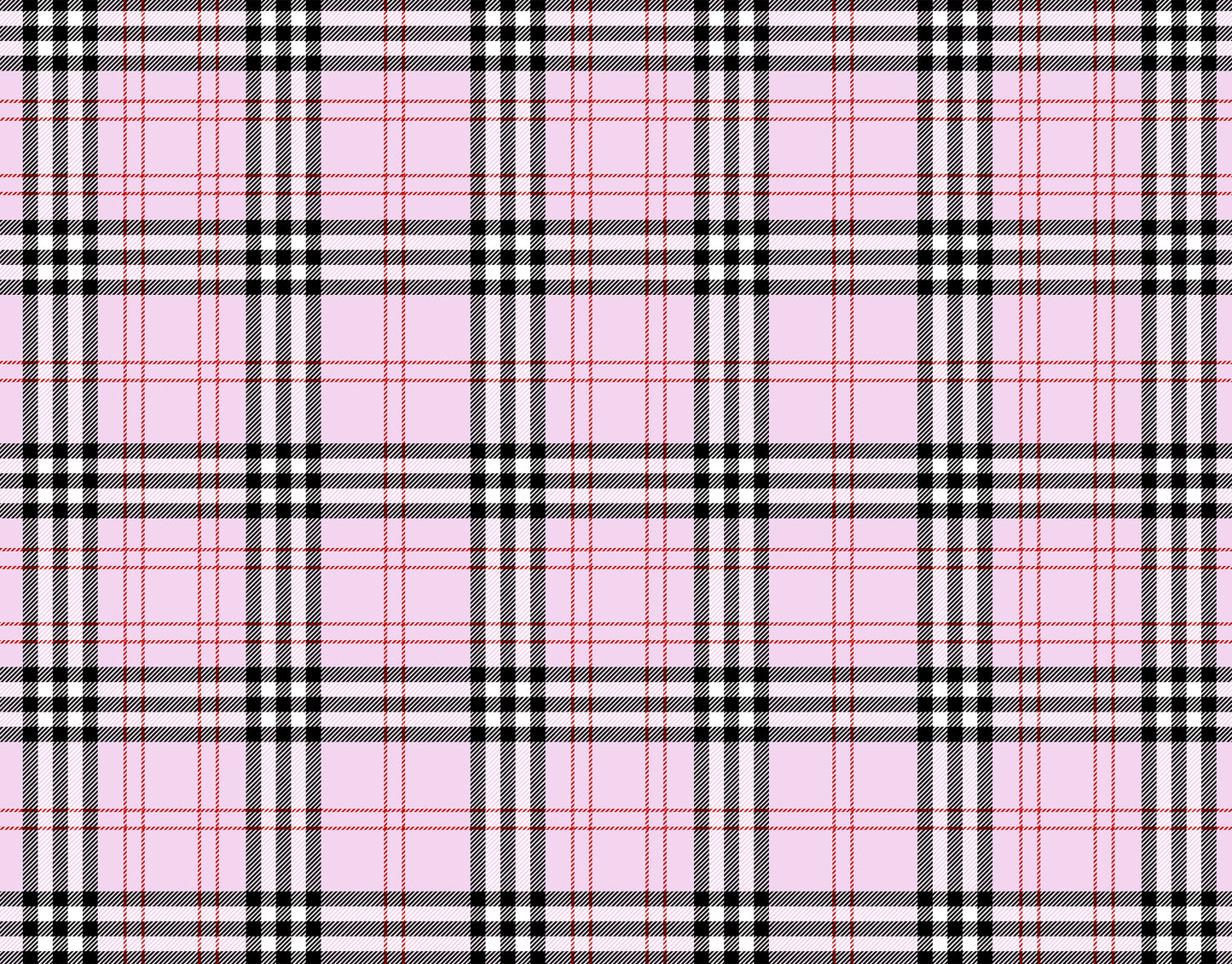 Pink Plaid Tartan Sneakal Sheet