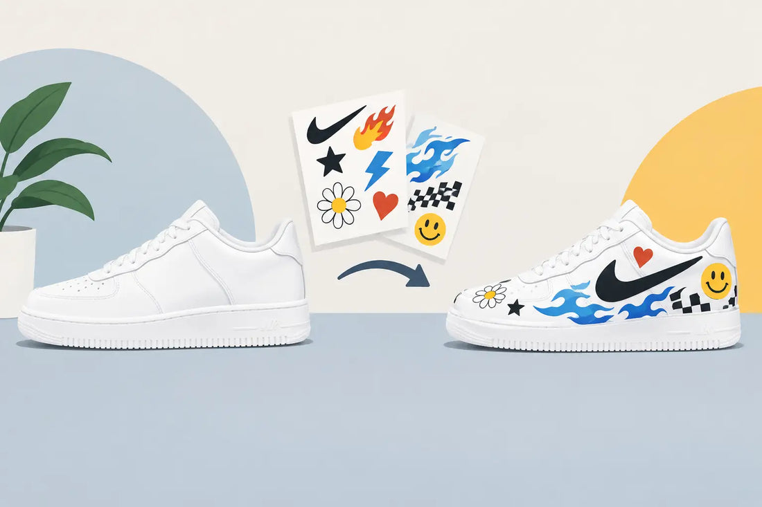 Sneaker Decals Turn Basic Kicks Into Heat