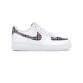 Grey Plaid Tartan Women's Sneakers