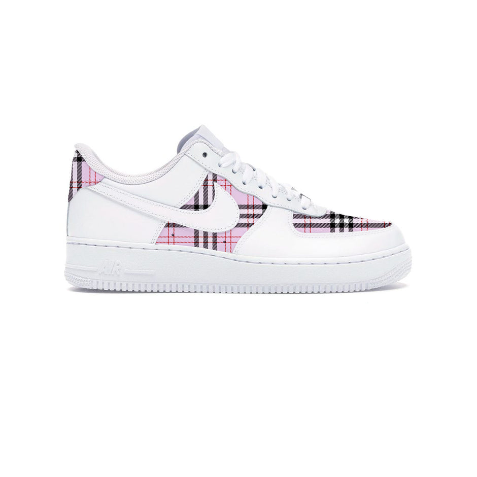 Tartan Pink Plaid Men's Sneakers